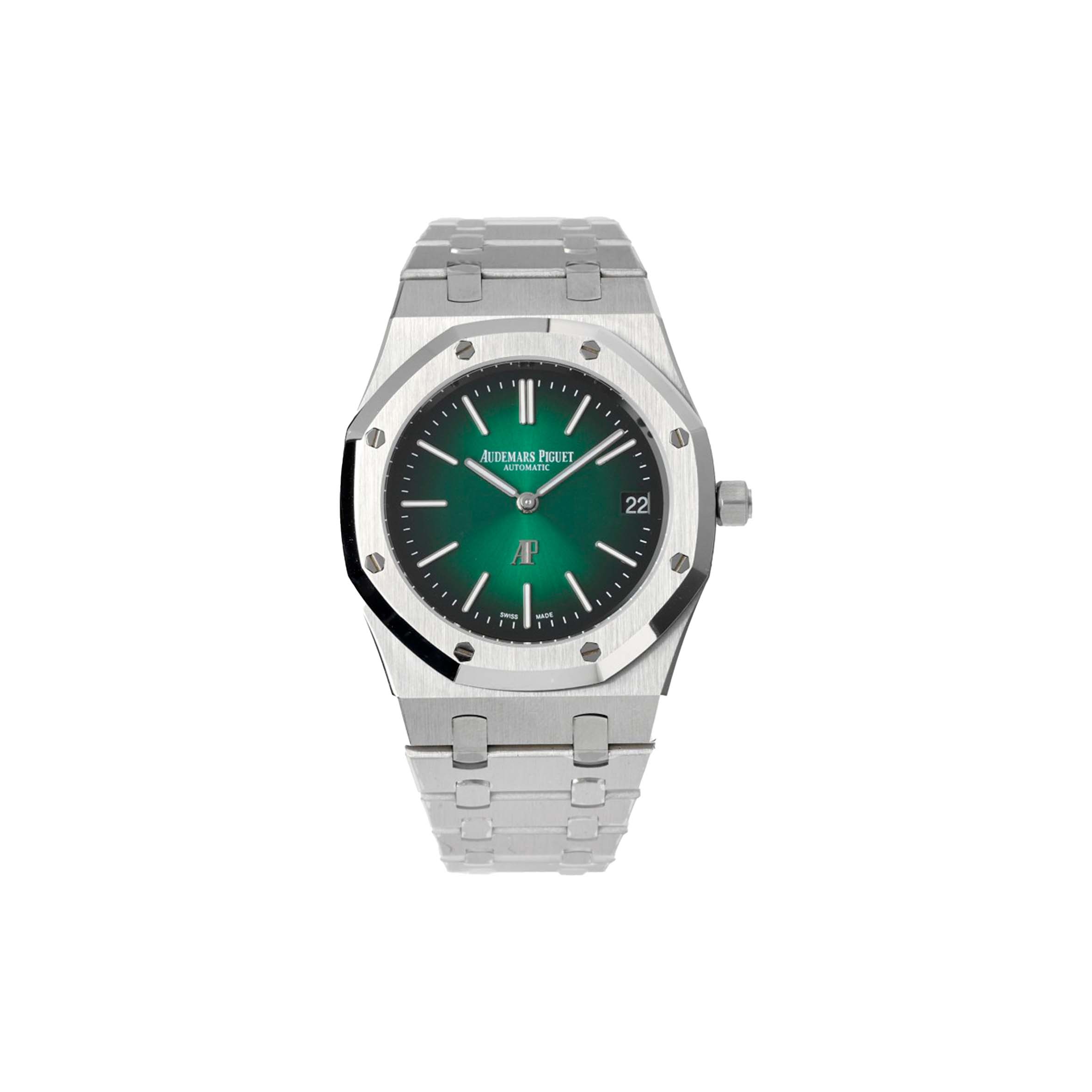 audemars P*g*et royal oak ''jumbo'' extra-thin watch 15202pt.oo.1240pt.01